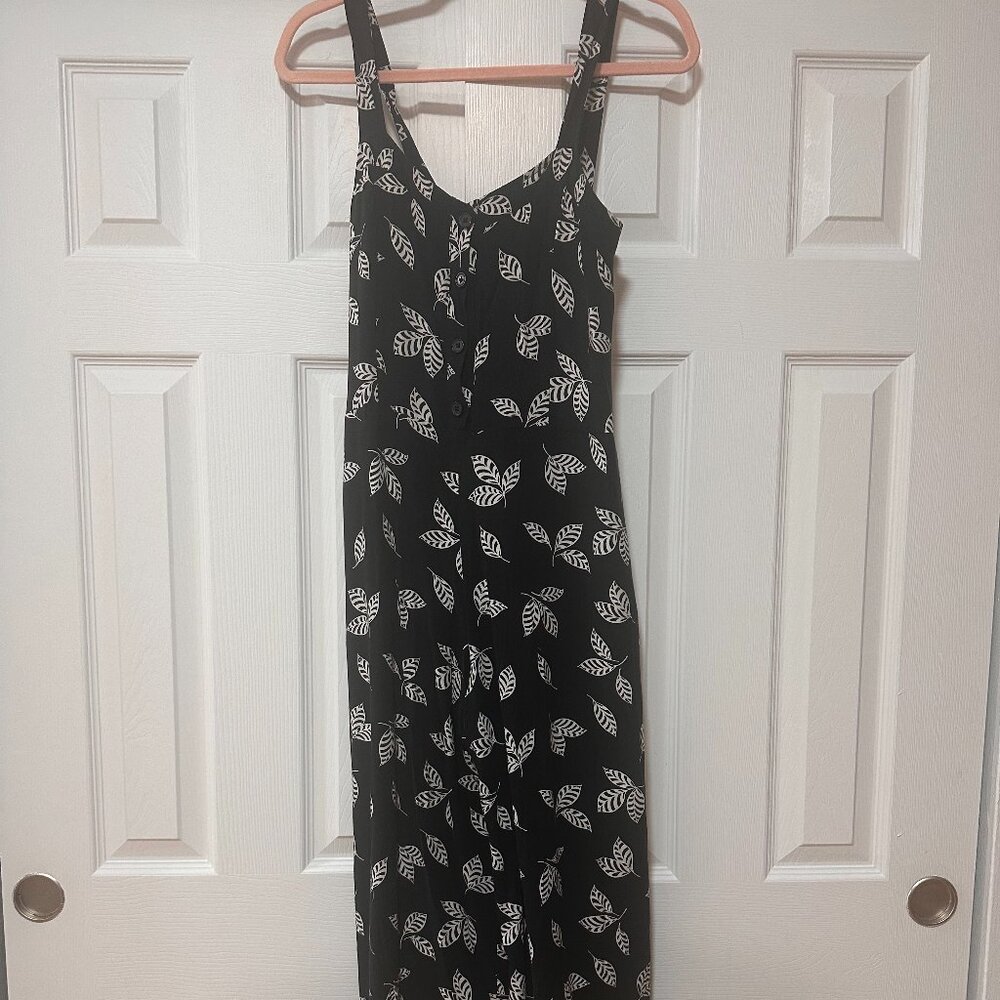 Loft Black and White jumpsuit/romper